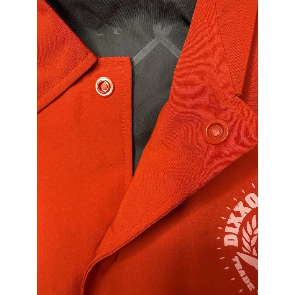 Dixxon Jacket Coaches Unite Men Med Red Windbreaker Coach Grunge Streetwear New